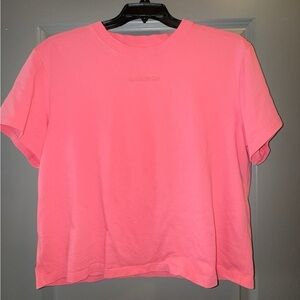 PERFECT Lululemon Relax Cotton Jersey Tee Pink
